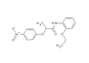 N-(2-ethoxyphenyl)-2-(4-nitrophenoxy)propanamide - Click Image to Close
