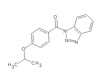 1-(4-isopropoxybenzoyl)-1H-1,2,3-benzotriazole