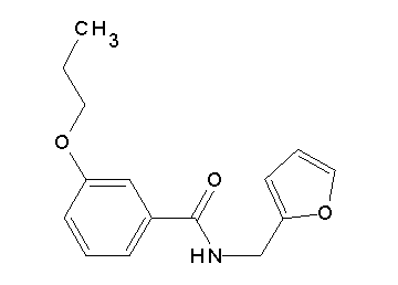N-(2-furylmethyl)-3-propoxybenzamide