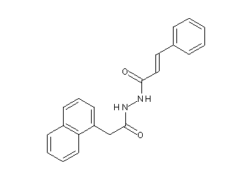 N'-(1-naphthylacetyl)-3-phenylacrylohydrazide