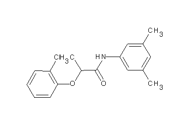 2-(2-chlorophenoxy)-N-(3,5-dimethylphenyl)propanamide