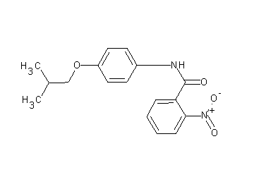 N-(4-isobutoxyphenyl)-2-nitrobenzamide