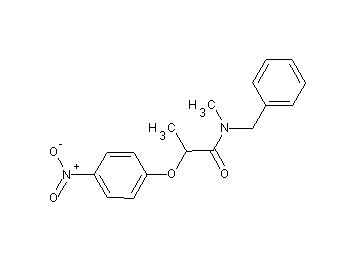 N-benzyl-N-methyl-2-(4-nitrophenoxy)propanamide