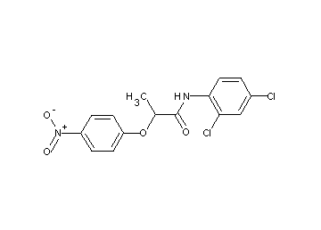 N-(2,4-dichlorophenyl)-2-(4-nitrophenoxy)propanamide