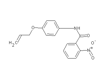 N-[4-(allyloxy)phenyl]-2-nitrobenzamide