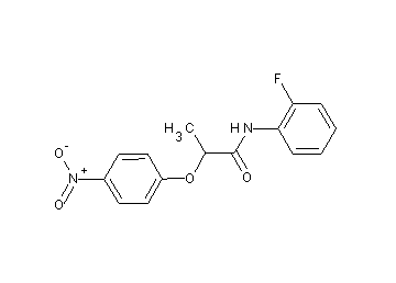 N-(2-fluorophenyl)-2-(4-nitrophenoxy)propanamide