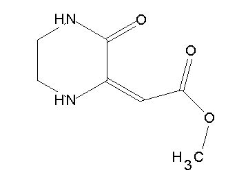 methyl (3-oxo-2-piperazinylidene)acetate