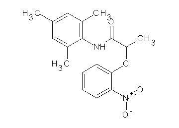 N-mesityl-2-(2-nitrophenoxy)propanamide