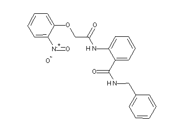 N-benzyl-2-{[(2-nitrophenoxy)acetyl]amino}benzamide - Click Image to Close
