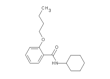 2-butoxy-N-cyclohexylbenzamide