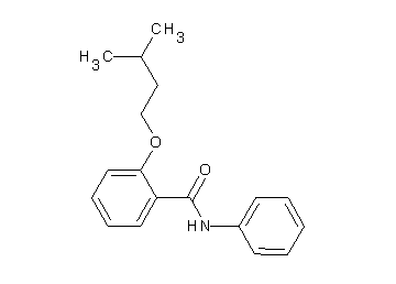 2-(3-methylbutoxy)-N-phenylbenzamide