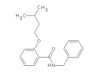 N-benzyl-2-(3-methylbutoxy)benzamide