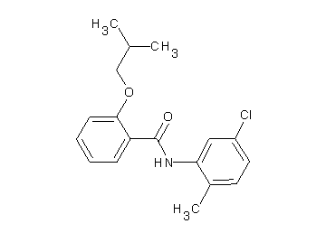 N-(5-chloro-2-methylphenyl)-2-isobutoxybenzamide