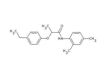 N-(2,4-dimethylphenyl)-2-(4-ethylphenoxy)propanamide