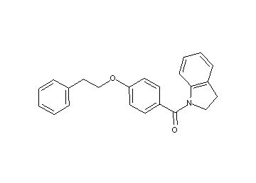 1-[4-(2-phenylethoxy)benzoyl]indoline