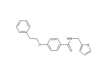 4-(2-phenylethoxy)-N-(2-thienylmethyl)benzamide