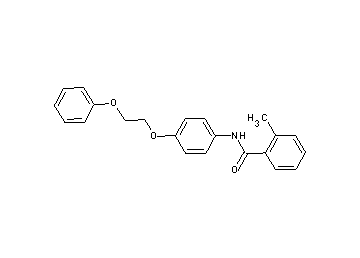 2-methyl-N-[4-(2-phenoxyethoxy)phenyl]benzamide