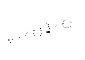 N-(4-butoxyphenyl)-3-phenylpropanamide