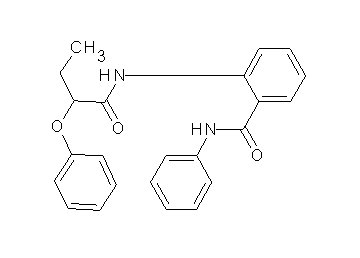 2-[(2-phenoxybutanoyl)amino]-N-phenylbenzamide