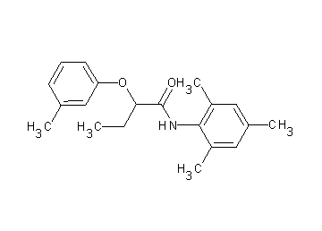 N-mesityl-2-(3-methylphenoxy)butanamide