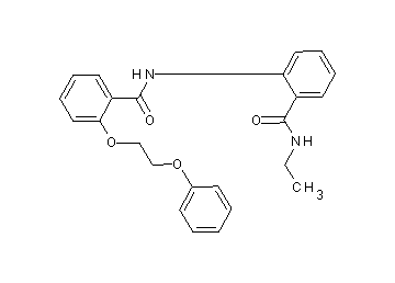 N-{2-[(ethylamino)carbonyl]phenyl}-2-(2-phenoxyethoxy)benzamide