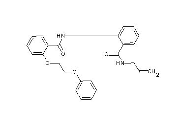 N-{2-[(allylamino)carbonyl]phenyl}-2-(2-phenoxyethoxy)benzamide