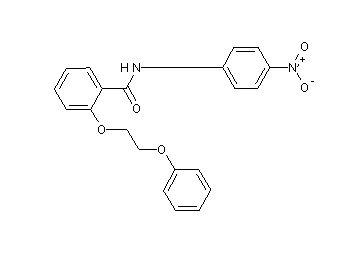 N-(4-nitrophenyl)-2-(2-phenoxyethoxy)benzamide
