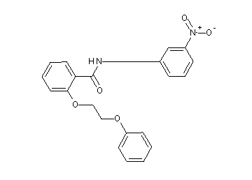 N-(3-nitrophenyl)-2-(2-phenoxyethoxy)benzamide