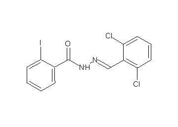 N'-(2,6-dichlorobenzylidene)-2-iodobenzohydrazide