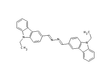 3,3'-[1,2-hydrazinediylidenedi(methylylidene)]bis(9-ethyl-9H-carbazole)