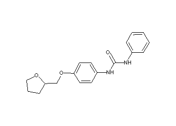 N-phenyl-N'-[4-(tetrahydro-2-furanylmethoxy)phenyl]urea