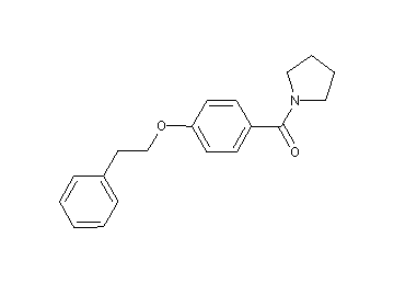 1-[4-(2-phenylethoxy)benzoyl]pyrrolidine