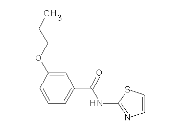 3-propoxy-N-1,3-thiazol-2-ylbenzamide