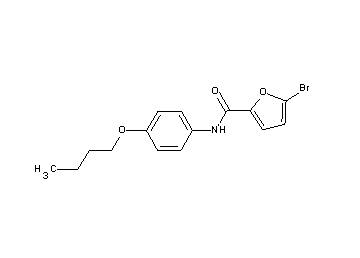 5-bromo-N-(4-butoxyphenyl)-2-furamide