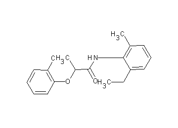 2-(2-chlorophenoxy)-N-(2-ethyl-6-methylphenyl)propanamide
