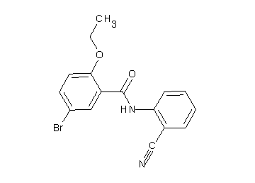 5-bromo-N-(2-cyanophenyl)-2-ethoxybenzamide