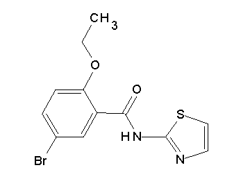 5-bromo-2-ethoxy-N-1,3-thiazol-2-ylbenzamide