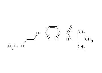 N-(tert-butyl)-4-(2-methoxyethoxy)benzamide