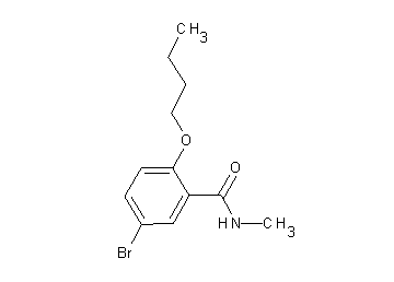 5-bromo-2-butoxy-N-methylbenzamide