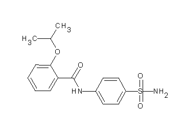 N-[4-(aminosulfonyl)phenyl]-2-isopropoxybenzamide