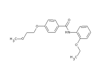 N-(2-ethoxyphenyl)-4-(2-methoxyethoxy)benzamide