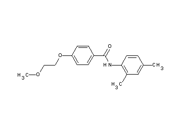 N-(2,4-dimethylphenyl)-4-(2-methoxyethoxy)benzamide