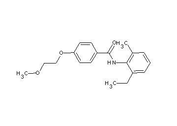 N-(2-ethyl-6-methylphenyl)-4-(2-methoxyethoxy)benzamide