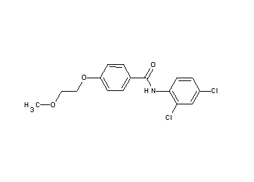N-(2,4-dichlorophenyl)-4-(2-methoxyethoxy)benzamide