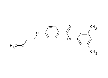 N-(3,5-dimethylphenyl)-4-(2-methoxyethoxy)benzamide