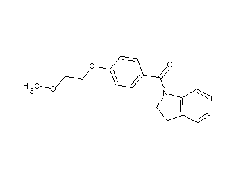1-[4-(2-methoxyethoxy)benzoyl]indoline