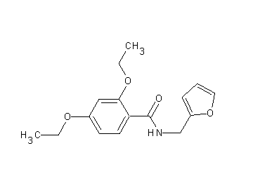 2,4-diethoxy-N-(2-furylmethyl)benzamide