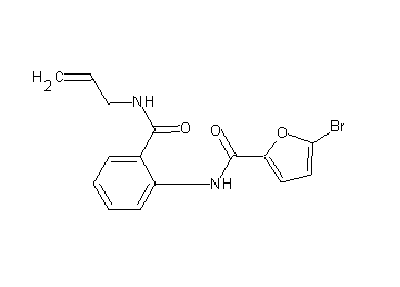 N-{2-[(allylamino)carbonyl]phenyl}-5-bromo-2-furamide