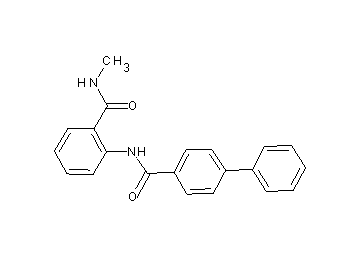 N-{2-[(methylamino)carbonyl]phenyl}-4-biphenylcarboxamide