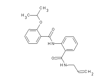 N-{2-[(allylamino)carbonyl]phenyl}-2-isopropoxybenzamide